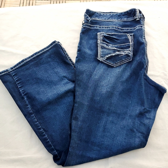 Maurices Denim - Maurices jeans w/accent stitching PLUS SIZE 22 reg
